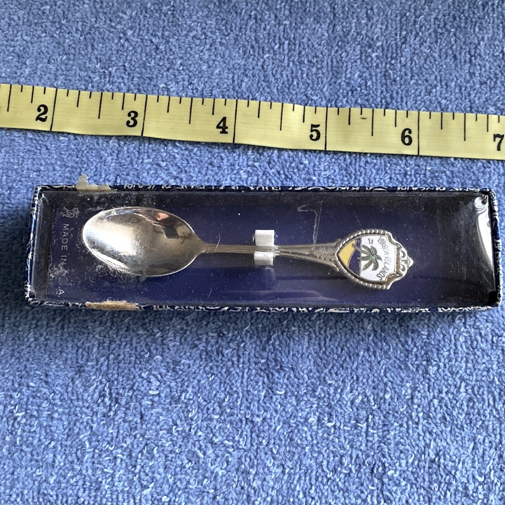 Vintage Collector Souvenir Spoon Virgin Islands
